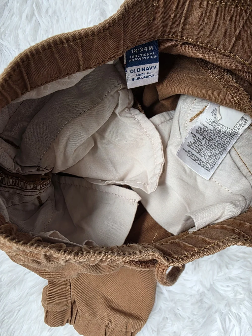 Old Navy Tan Cargo Jogger Pants